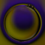 Mysterious bubble Abstract art